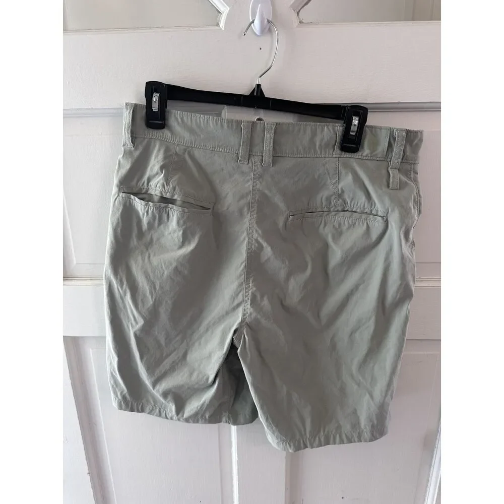 The North Face Men's Sage Green Outdoor Hiking Shorts Size 32